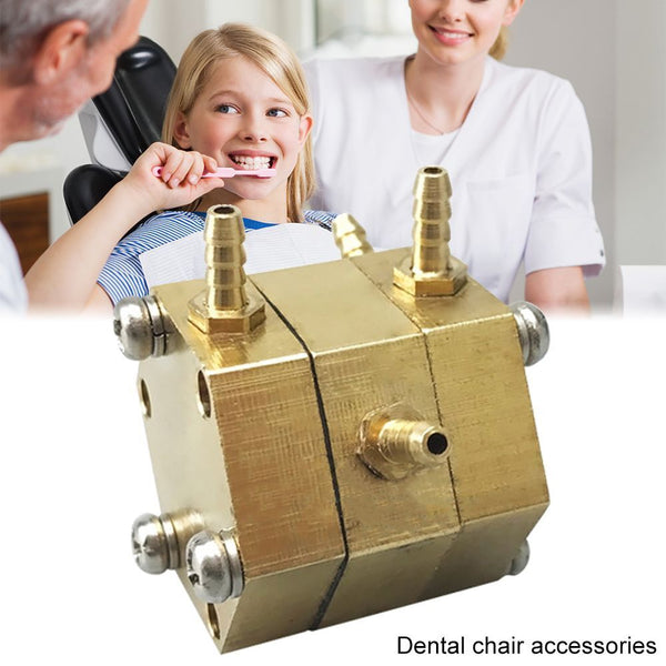 Dental Chair Square Hexagonal Water Pressure Valve Dental Chair Accessories