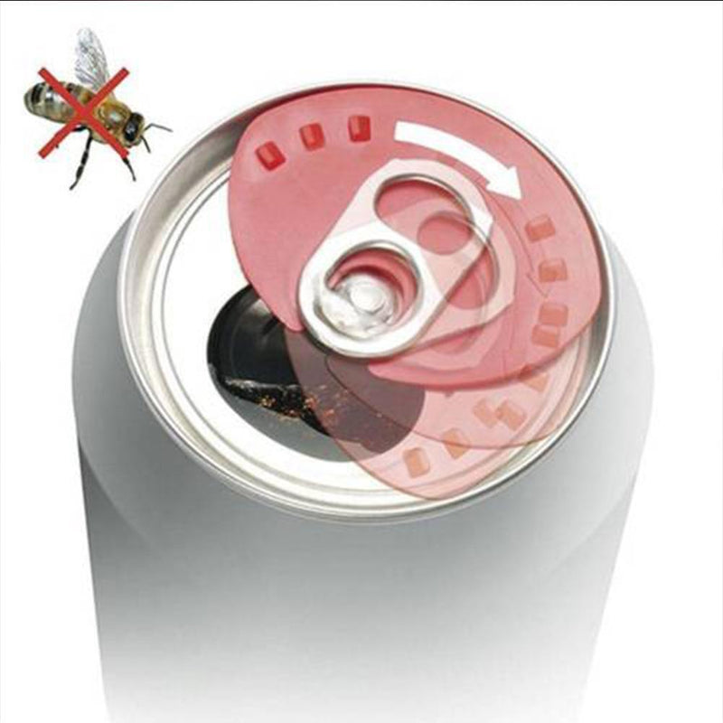 5PCS Beverage Can Sealer Lid Cap Soda Beverage Drink Covers Tops Beer set