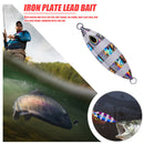 40g VIB Fishing Slow Jigging Fishing  Lures Metal Hard Bait Tackles (B) Newly