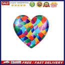 Rhinestone Painting Love Heart Shape Plastic Glitter Magnetic Painting Locato