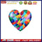 Rhinestone Painting Love Heart Shape Plastic Glitter Magnetic Painting Locato