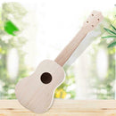 1 Set Ukulele Handmade Assembling Wooden Musical Instrument Material NICE H7V4