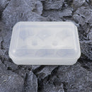 6 Slots Egg Storage Box Portable Egg Tray Holder Container for Outdoor Camping