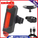 LED Taillight Waterproof Mountain MTB Bicycle for Luggage Carrier Rack Rear Lamp