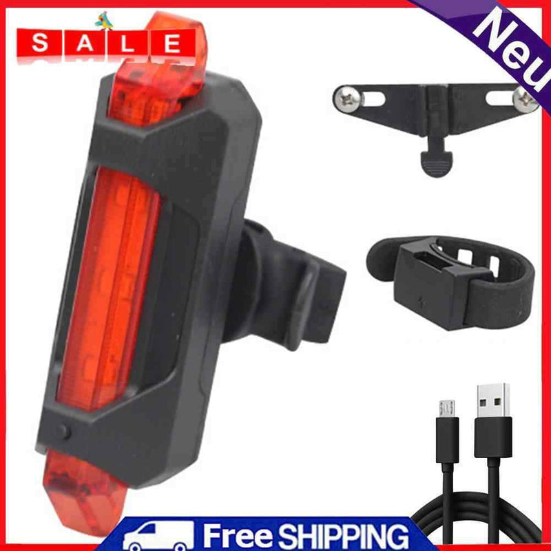 LED Taillight Waterproof Mountain MTB Bicycle for Luggage Carrier Rack Rear Lamp