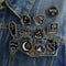 Dripping Oil Witches Cartoon Spells Enamel Pins Brooch Badge Clothes Lapel Pin