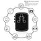 Electrical Plugs Wall Charger 4 USB Ports Travel Charger Travel Adapter