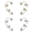 No Pierced Jewelry Rhinestones Ear Cuff Tragus Earrings Non Piercing Ear Wrap