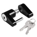 Anti-theft Trailer Hitch Lock Hitch Security Protector Zinc Alloy (Black) Newly
