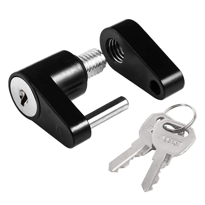 Anti-theft Trailer Hitch Lock Hitch Security Protector Zinc Alloy (Black) Newly