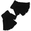 Elastic Novelty Black handwear Fingerless Gloves Half Finger Warm Knitted glove