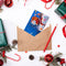 Christmas Card Special Shape Glitter Diamond DIY Cards Drill Kit (5DHK079) Newly