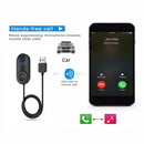USB Car Bluetooth - Compatible Receiver Wireless Adapter for Hands-Free Amplifier