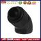 G1/4 Screw Thread 45 Degree Elbow Rotation Brass Connector Fitting(Black)