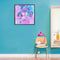 #A 5D Diamond Painting Kit Purple Bear Full Round Drill DIY Picture Home Decor