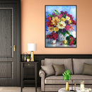 5D DIY Special Shaped Diamond Painting Flower Cross Stitch Mosaic Craft Kit