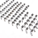 80 x lace ring set rod ring guide rings end ring lace rings for fishing rod