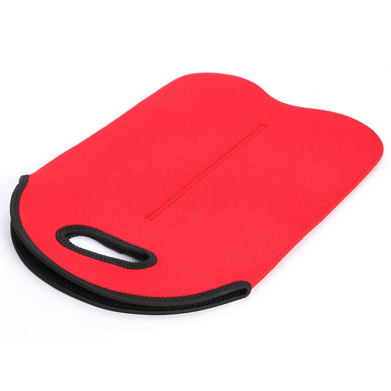 Neoprene Wine Bottle Cooler Double Bottle Protective Sleeve Holder (Red) Newly