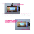 Digital LCD PC VoltageTester 20/24 Pin 4 Power Supply ATX BTX ITX SATA HDD Hard Drive