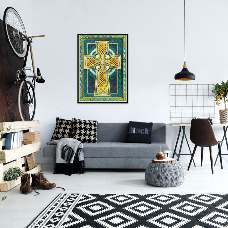5D DIY Special Shaped Diamond Painting Cross Embroidery Cross Stitch Kit De