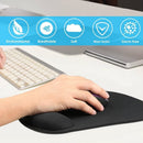 Home Office Ergonomic Non Slip SBR Wrist Support Mice Mat Wrist Rest Mouse Pad