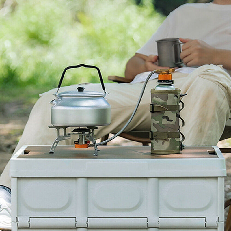 Camping Stoves Adapter Cooking Connector Conversion Picnic Gas Tank Head