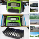 50A 12V/24V LCD Display PWM Solar Panel Battery Charge Controller Regulator