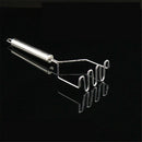 Home  Squeeze Ricer Smooth Wave Shape Stainless Steel Crusher Potato Masher