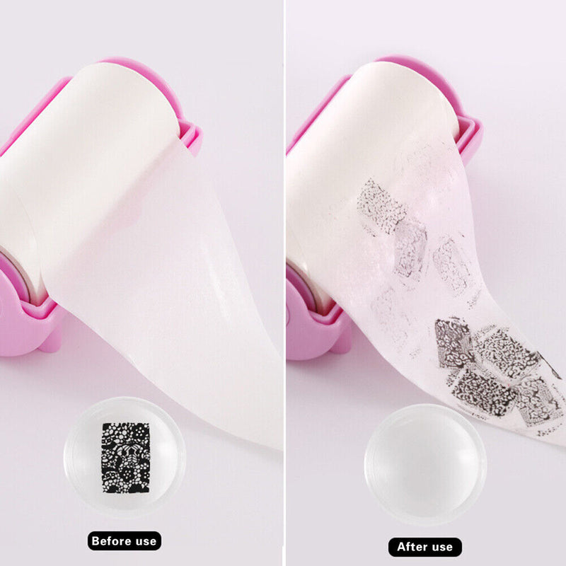 Manicure Cleaning Tools Stamper Stain Wipe for Women Beauty Makeup Cosmetic Tool