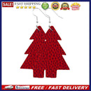 Christmas Hook Earrings Women Simple Xmas Tree Ear Dangle Pendant Jewelry Gift