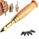 1X DIY Leather Punch Rotary Punch Belts Mute Rotary Craft Watch Punching J6Q1