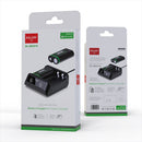 For Xbox Series X Controller Battery Charger with 2x2650 mAh Battery Packs