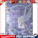 Diamond Painted 5D DIY Girl Moon Shaped Diamond YX3886