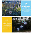 LED Solar Butterfly Ball Hanging Tree Light Outdoor Garden Yard Decor Lamp