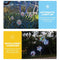 LED Solar Butterfly Ball Hanging Tree Light Outdoor Garden Yard Decor Lamp