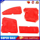 4pcs Smoothing Spatula Sealant Remover Caulking Scraper Grout Kit (Red)
