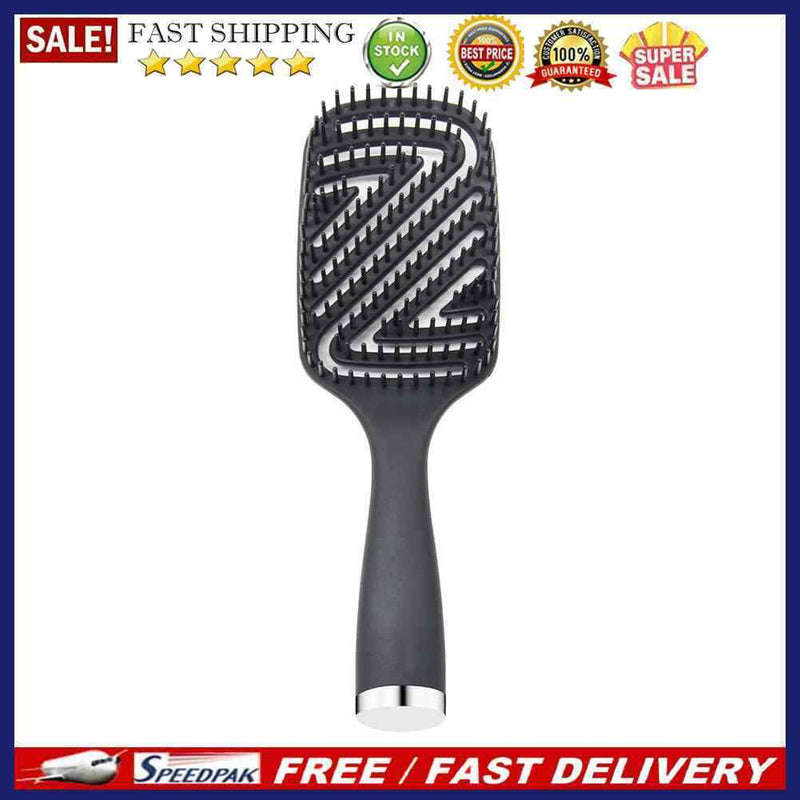Women Hair Brush Home Beauty SPA Massager Comb Make Thin Long Curly Scalp Tool