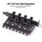 DC 12V Fan Hub Regulator 8 Way SATA/3Pin Speed Controller for PC Computer Case