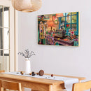 Sewing Machine Paint By Numbers DIY Frameless Picture On Canvas Craft Kit Newly