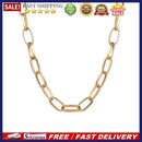 Punk Style Choker Thick Chain Women Hip Hop Necklace Collar Statement Jewelry