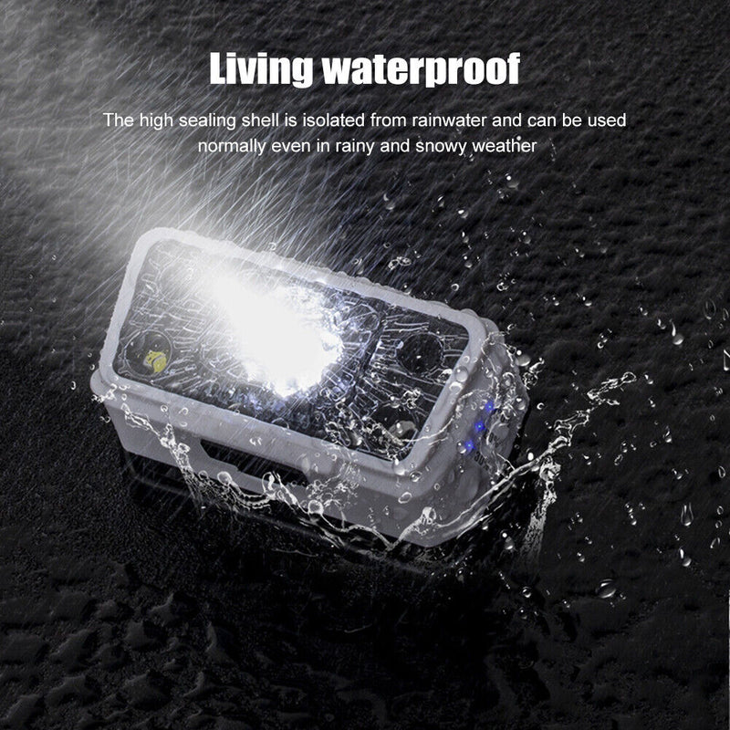 #A USB Rechargeable Induction Headlamp XPG LED Head Lamp with Built-In Battery
