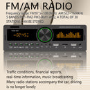 SWM-80B 1 DIN Head Unit Audio Copy Bluetooth TF USB AUX FM AM Radio Car Locator