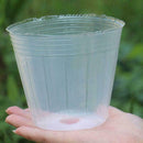 100pcs 5.5cm Nursery Pot/Plastic Nutrition Cup/Plastic Pots Nursery S0T7