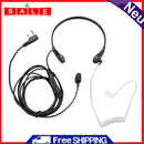 2Pin PTT Throat Mic Covert Acoustic Earpiece Headset Headphone For Baofeng UV-5R