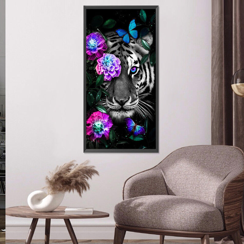5D Diamond Painting Animal Full Round Drill DIY Wall Art Picture Decoration Gift