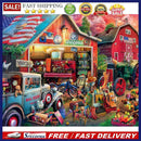 5D DIY Diamond Painting Kits Market Shops Full Round Drill Wall Decor Art Cra