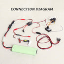 Dual Output 4-8V 2-4S 30A Brushed ESC for RC 1/16 1/18 1/24 Car Boat Tank
