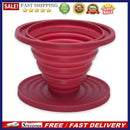 Silicone Pour Over Coffee Dripper Filter Reusable Cone Drip Cup Foldable Ma