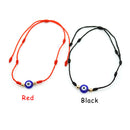 4PCS Black Red Jewelry Women Evil Eye Bracelets Lucky Bracelet Hand Rope Bangles