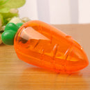 Carrot Candy Box Artificial Plastic Party Packaging Case (Transparent)